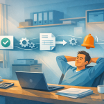 Power Automate für KMU: automatisierte Workflows in einem kleinen österreichischen Büro